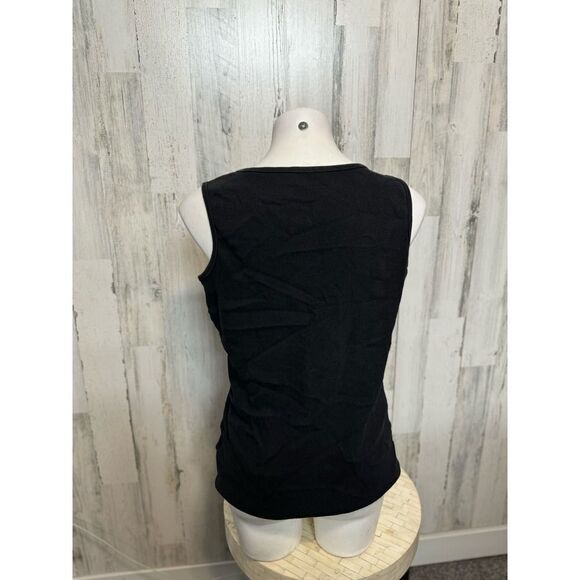 Black rose tank top - Picture 4 of 5